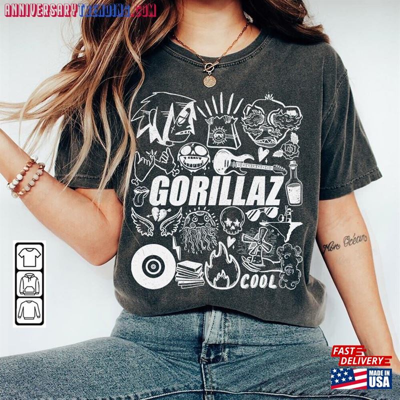 Adorn Yourself with Gorillaz Merch: Where Music Meets Fashion